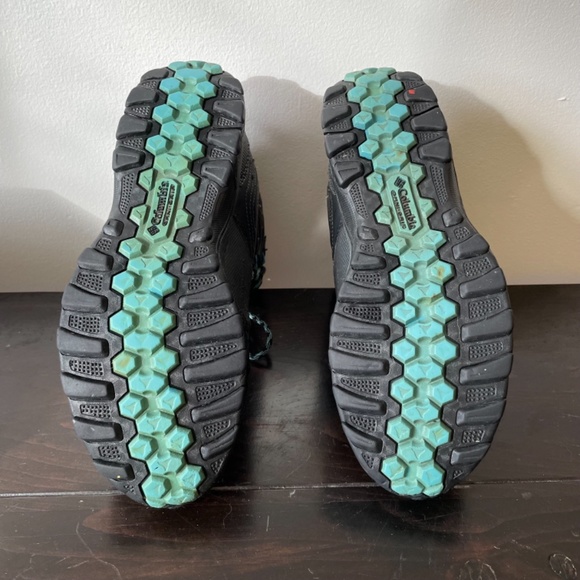 Columbia Winter Trek Omni-Tech / Women’s Size 9 / Black clear blue boots / -32 c - Picture 6 of 12